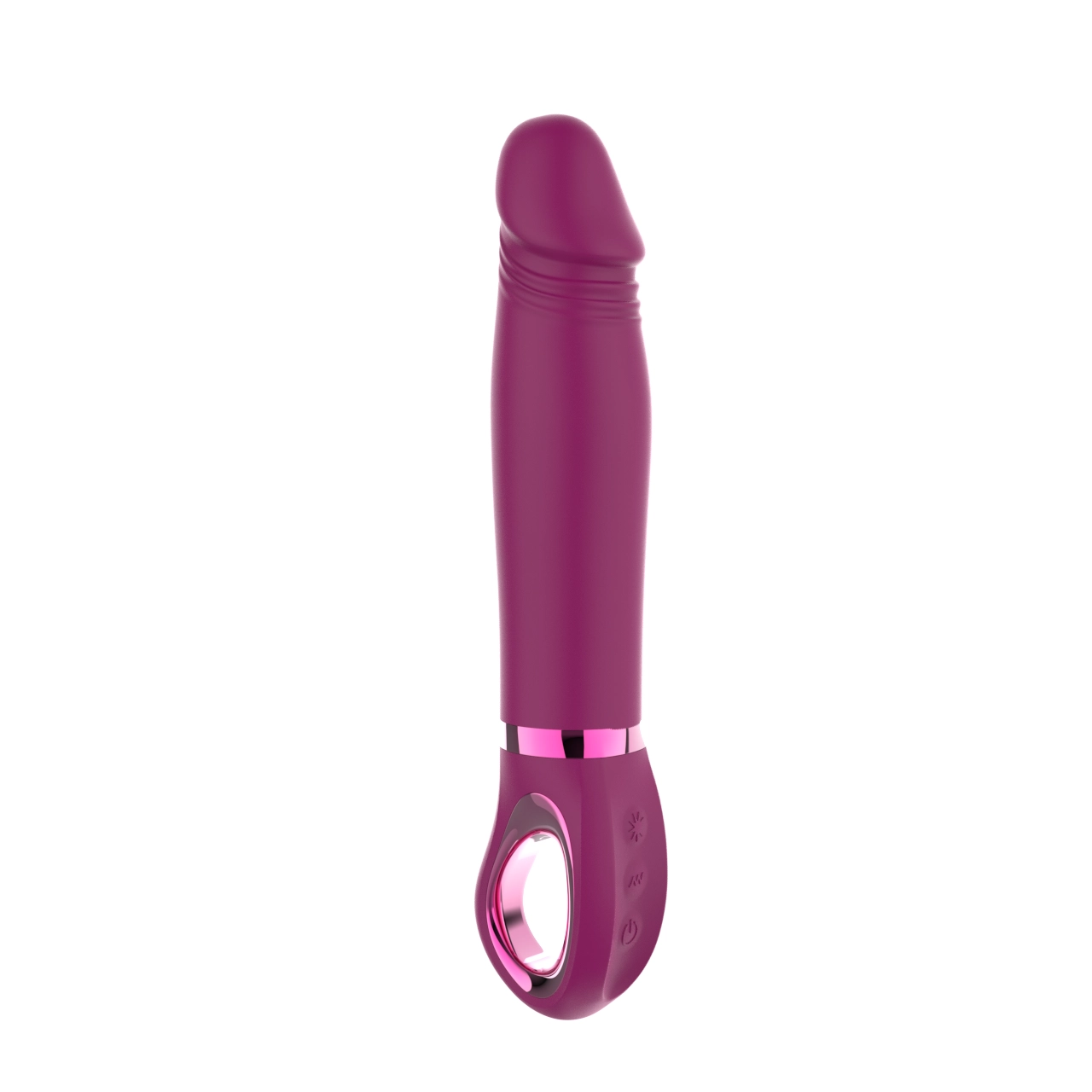 Realistic Finger-Ring Vibrator — 10 Modes, 7 Intensity Levels, Mode Memory, IPX5