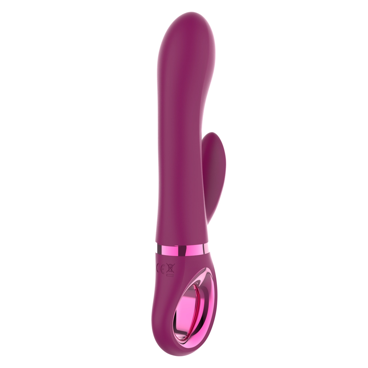 Dual-Motor Rabbit Finger-Ring Vibrator — 10 Modes, 7 Intensity Levels, Mode Memory, IPX5 view 3