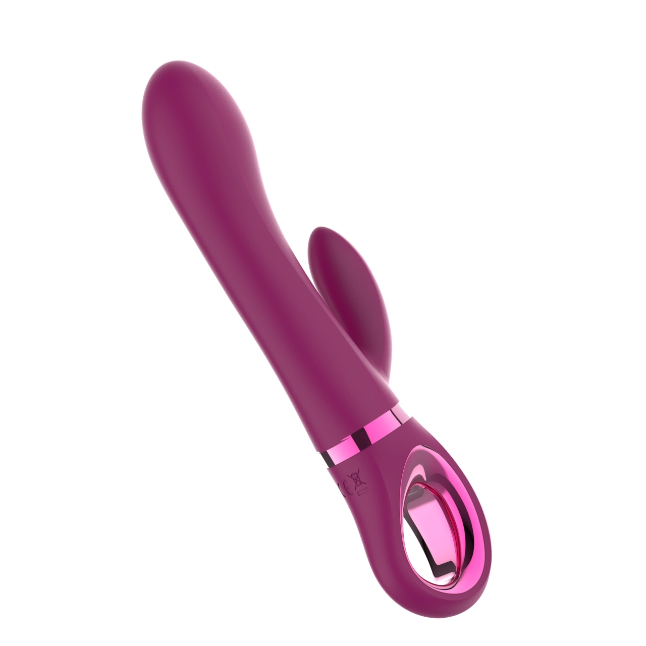 Dual-Motor Rabbit Finger-Ring Vibrator — 10 Modes, 7 Intensity Levels, Mode Memory, IPX5 view 5