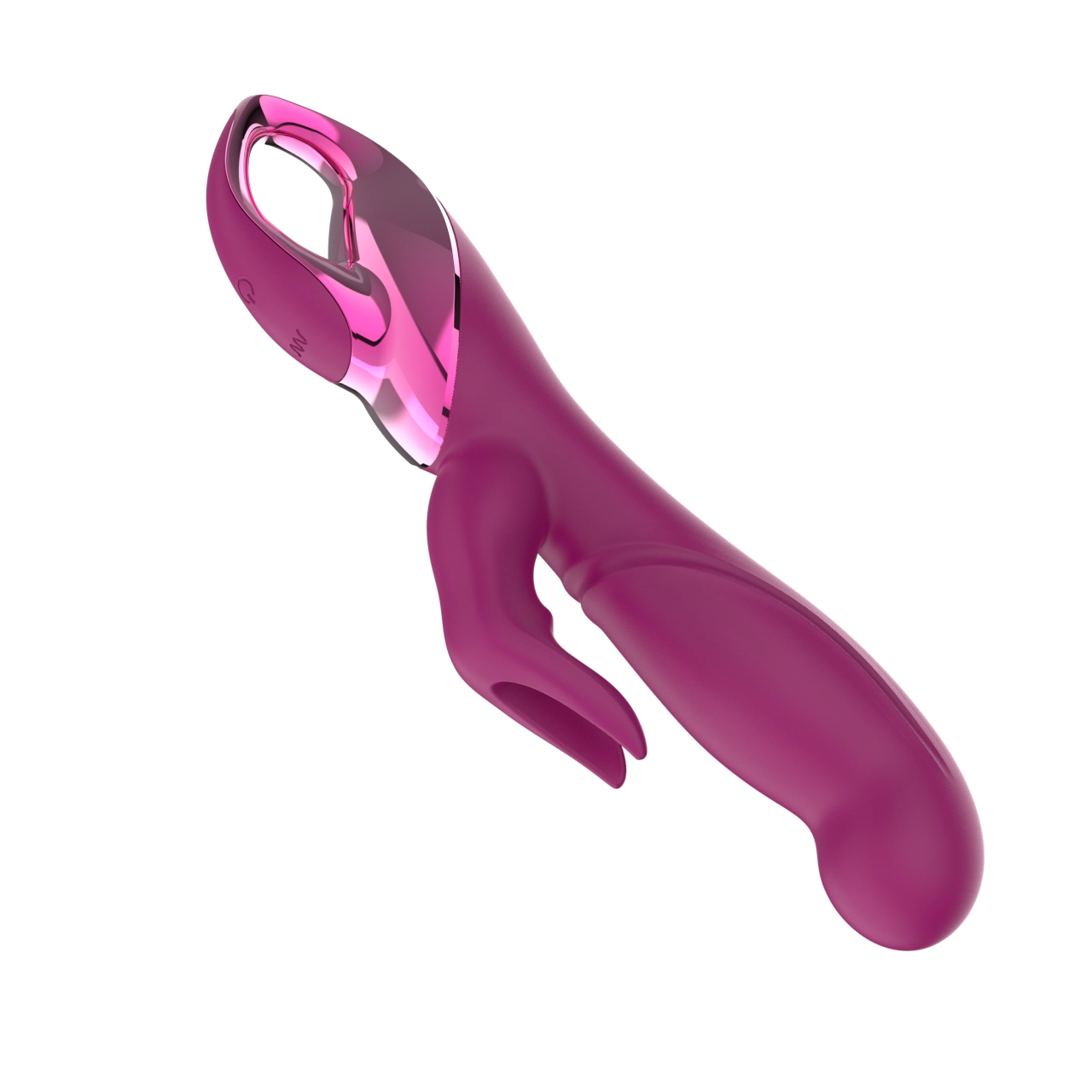 USB Rechargeable Dual-Motor Rabbit Vibrator — 7 Modes, IPX6, Magnetic Charging view 3
