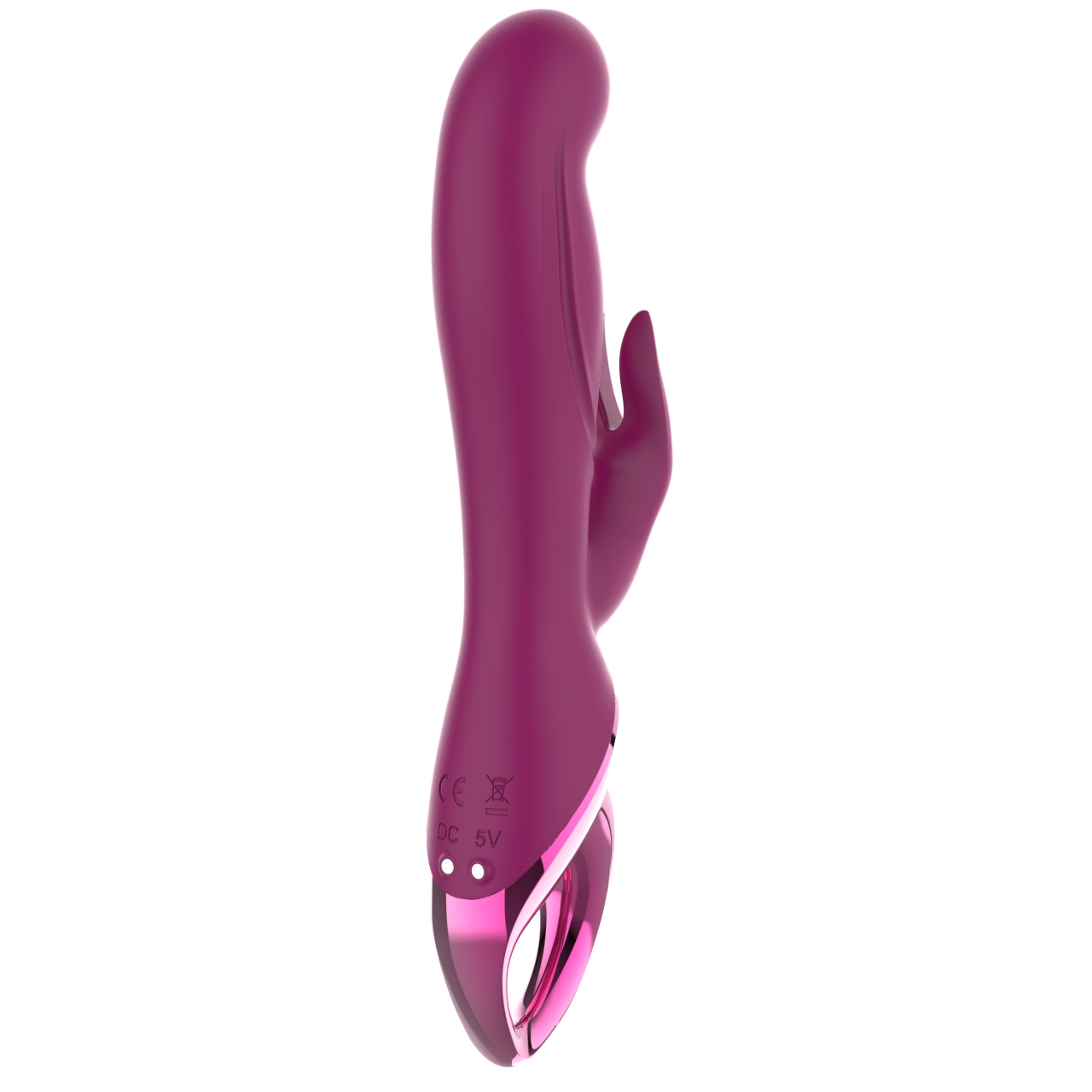USB Rechargeable Dual-Motor Rabbit Vibrator — 7 Modes, IPX6, Magnetic Charging view 4