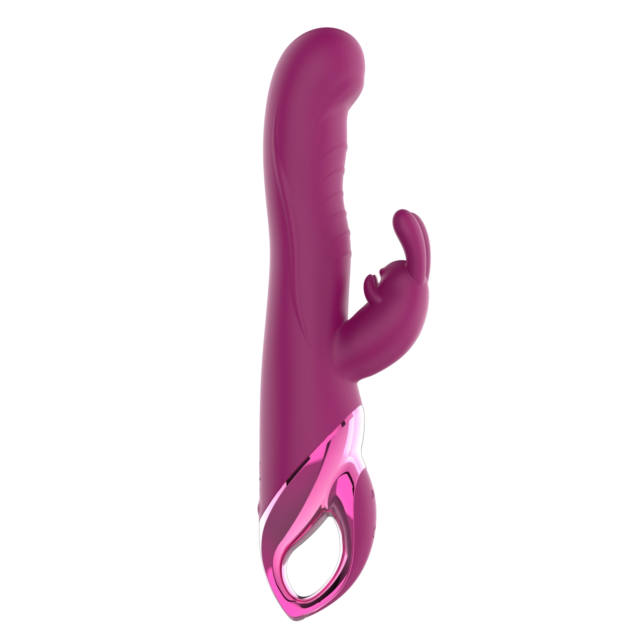 Heated Dual-Motor Rabbit Vibrator — Body-Temperature Warming, 7 Modes, IPX5 view 3