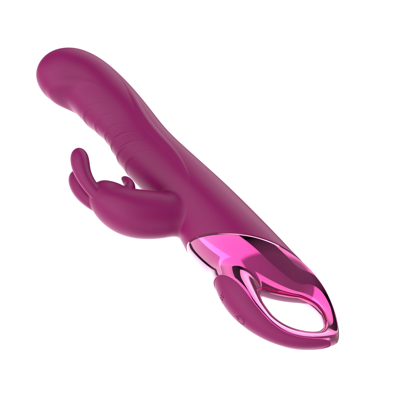 Heated Dual-Motor Rabbit Vibrator — Body-Temperature Warming, 7 Modes, IPX5 view 5
