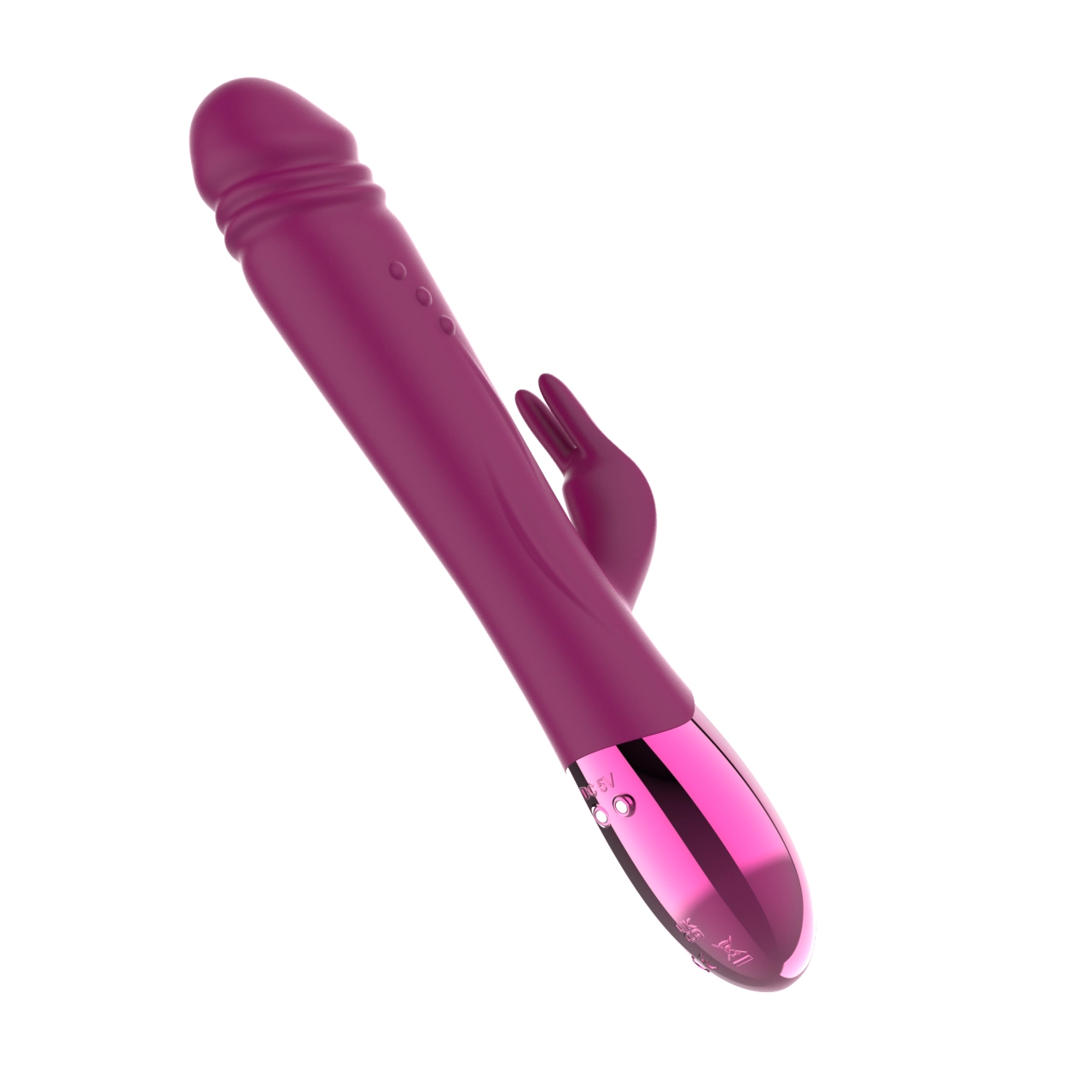 Realistic Dual-Motor Rabbit Vibrator — 2 × 10 Independent Modes, Rechargeable, IPX5 view 3