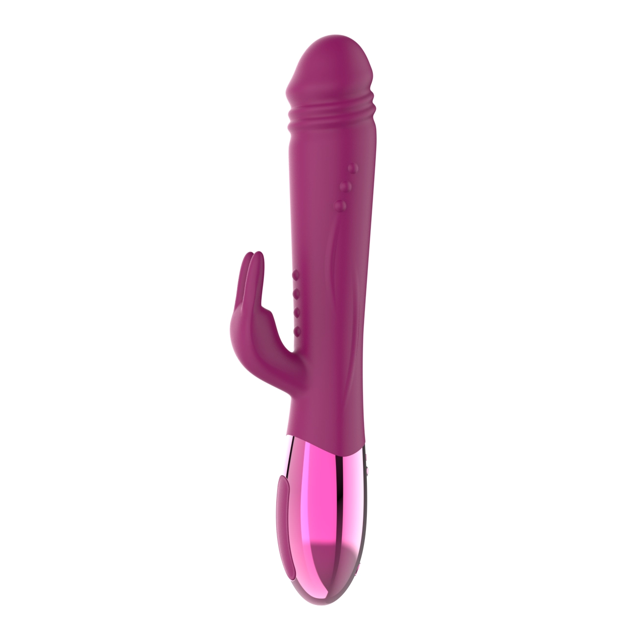 Realistic Dual-Motor Rabbit Vibrator — 2 × 10 Independent Modes, Rechargeable, IPX5