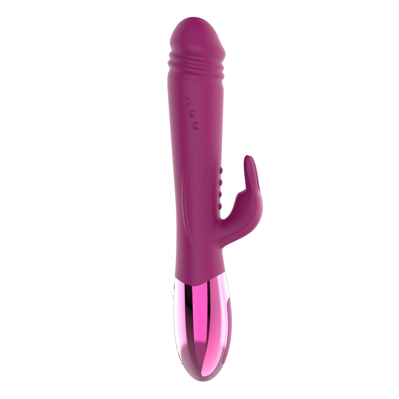 Realistic Dual-Motor Rabbit Vibrator — 2 × 10 Independent Modes, Rechargeable, IPX5 view 5