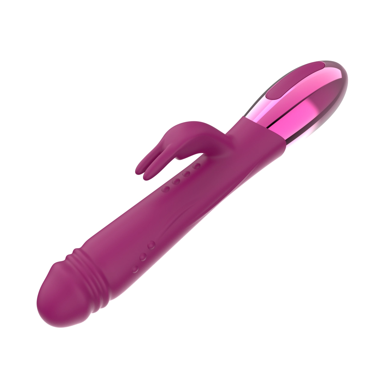 Realistic Dual-Motor Rabbit Vibrator — 2 × 10 Independent Modes, Rechargeable, IPX5 view 6