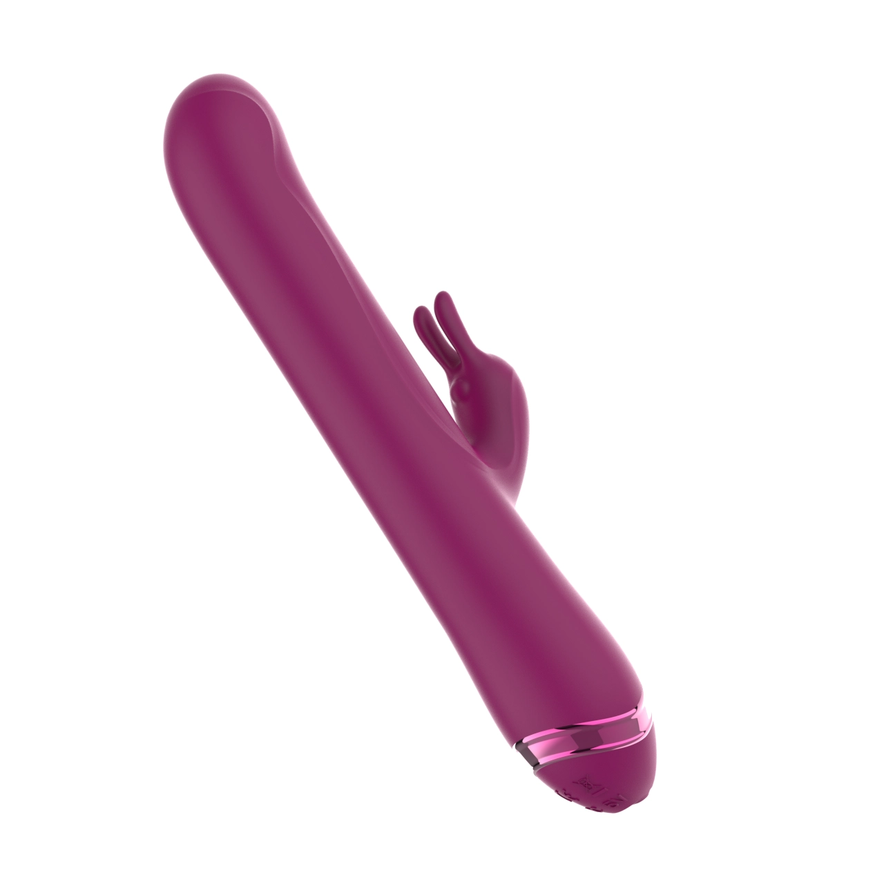 Rechargeable Soft Rabbit Vibrator — Dual Motor 7-Pattern, Magnetic Charging view 2