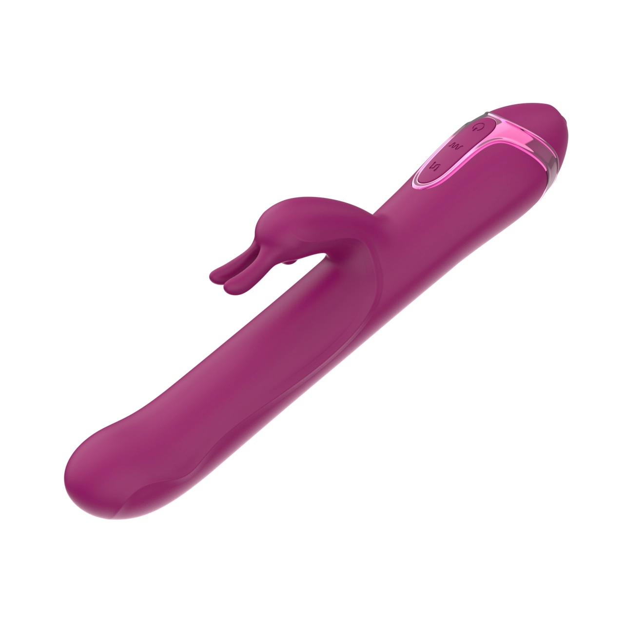 Rechargeable Soft Rabbit Vibrator — Dual Motor 7-Pattern, Magnetic Charging view 3