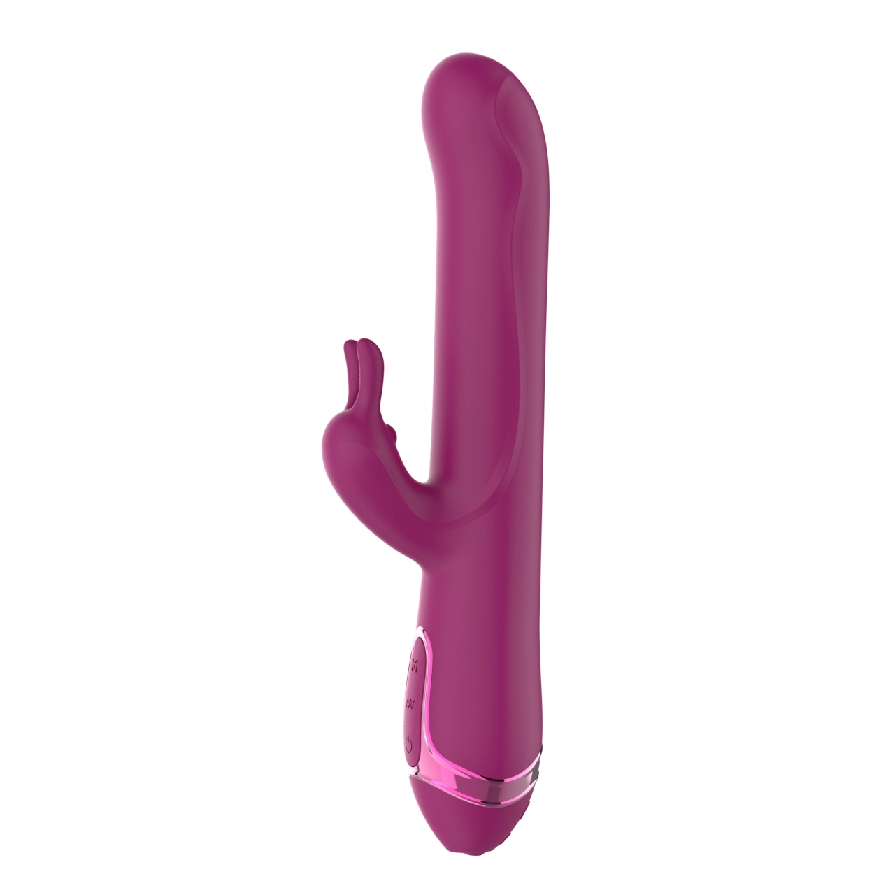 Rechargeable Soft Rabbit Vibrator — Dual Motor 7-Pattern, Magnetic Charging