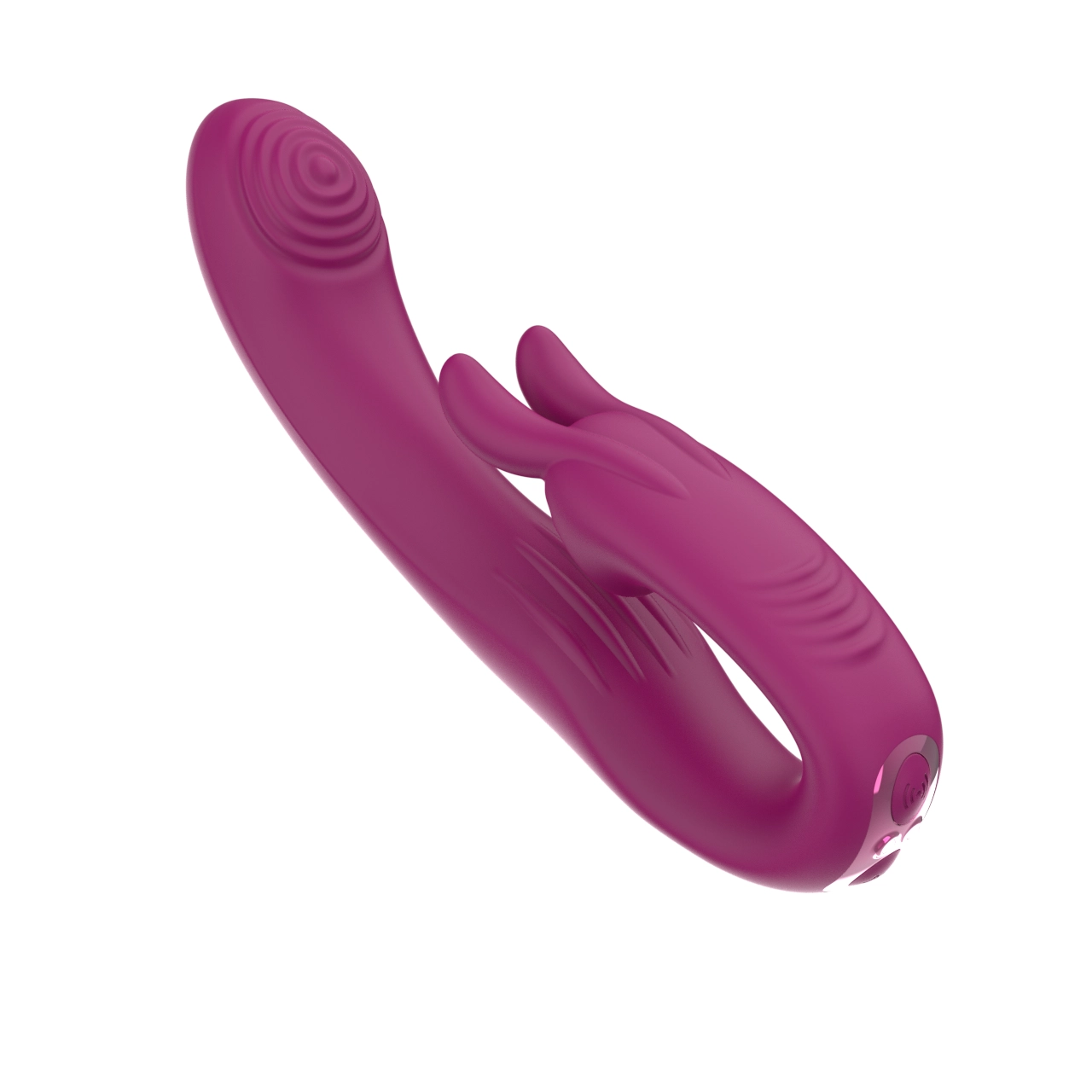 Closed-Loop G-Spot Rabbit Vibrator — Spiral Tip, IPX6, Dual Motor view 6