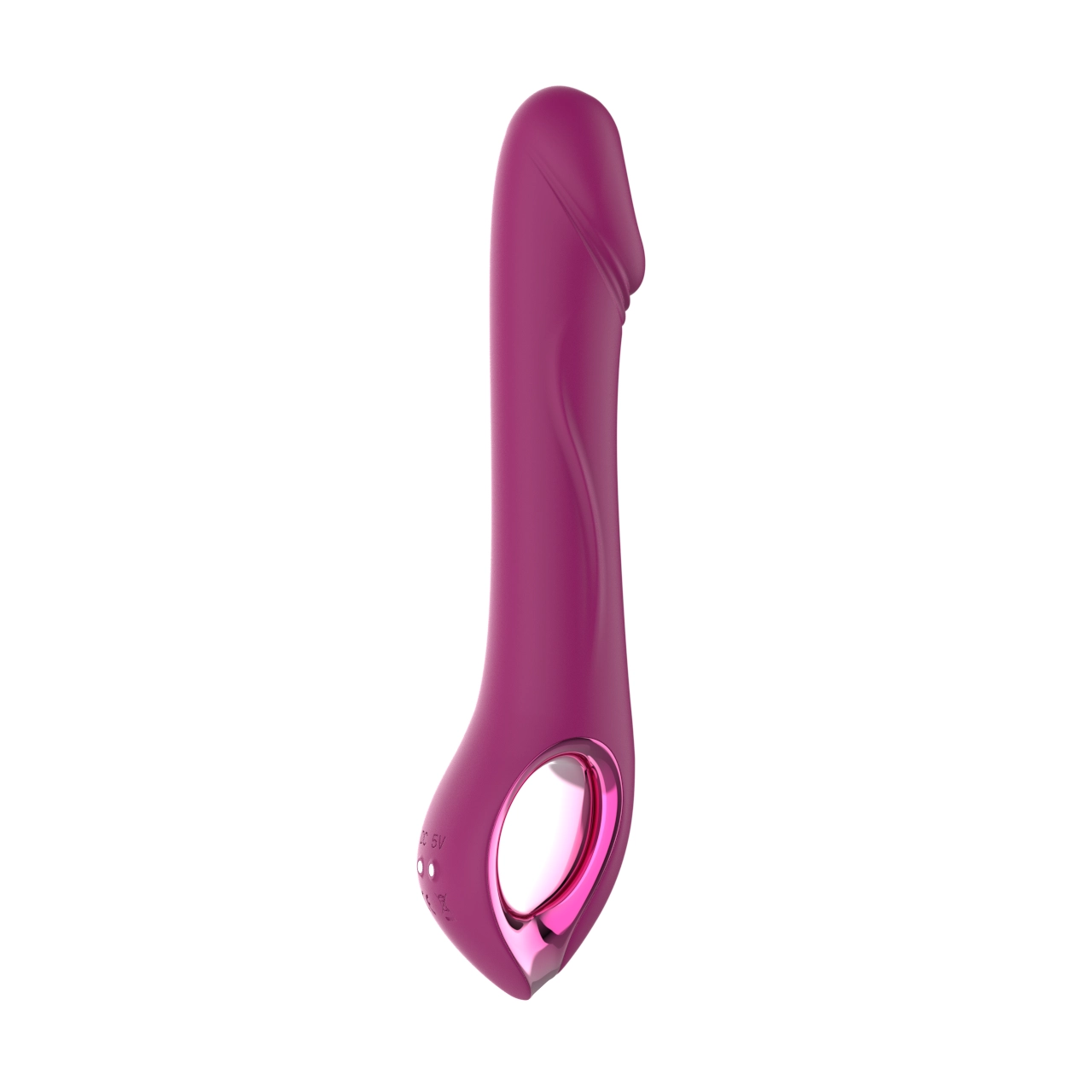 Rechargeable Silicone Wand Massager — Magnetic Charging, 10-Speed view 2