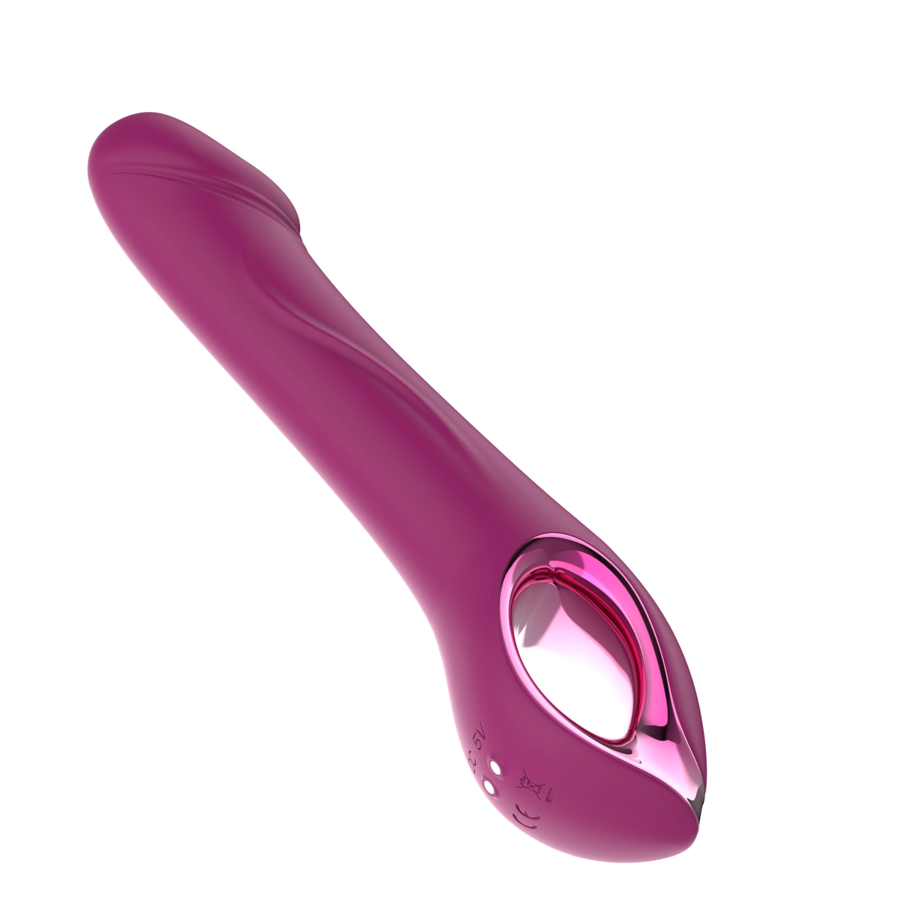 Rechargeable Silicone Wand Massager — Magnetic Charging, 10-Speed view 4