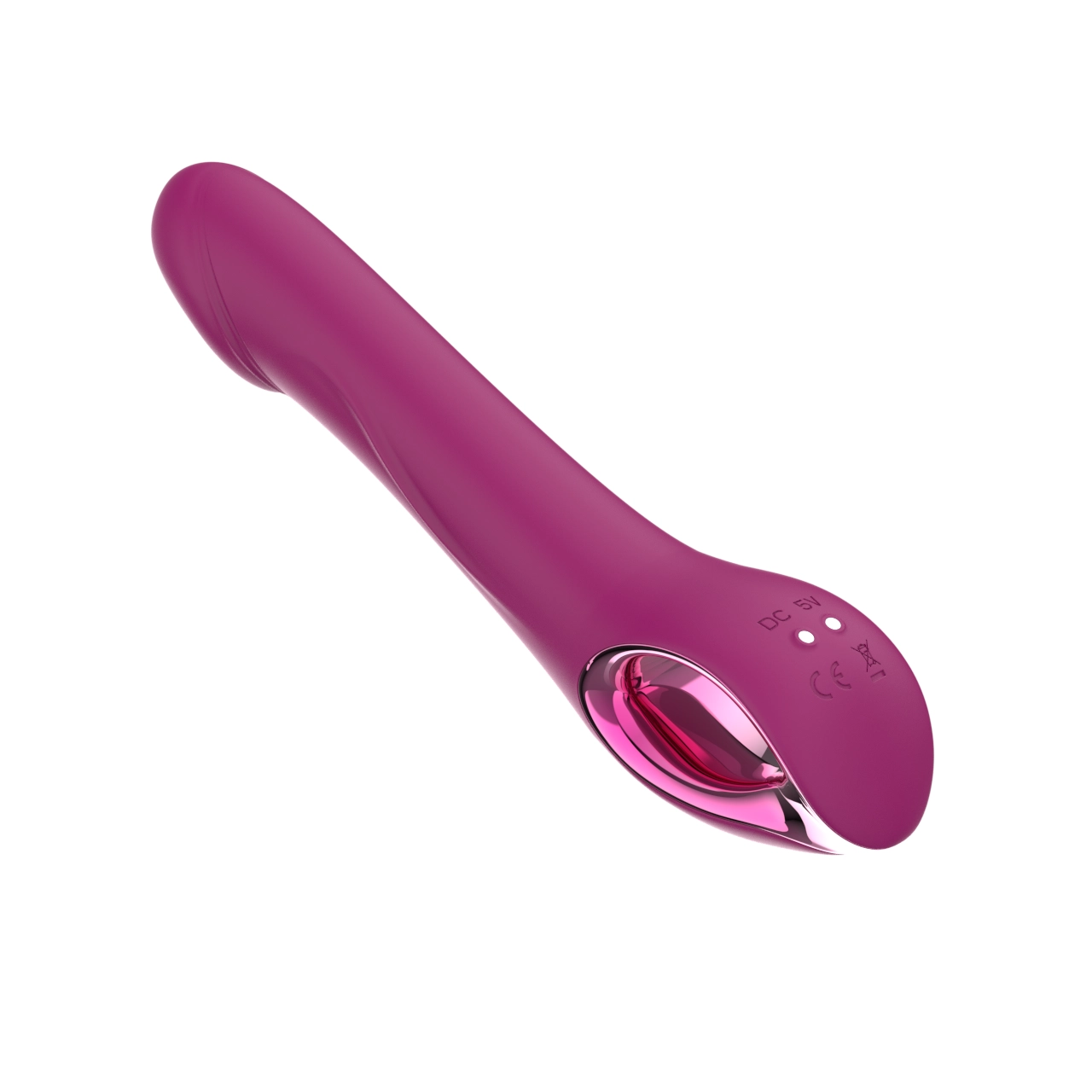Rechargeable Silicone Wand Massager — Magnetic Charging, 10-Speed view 6