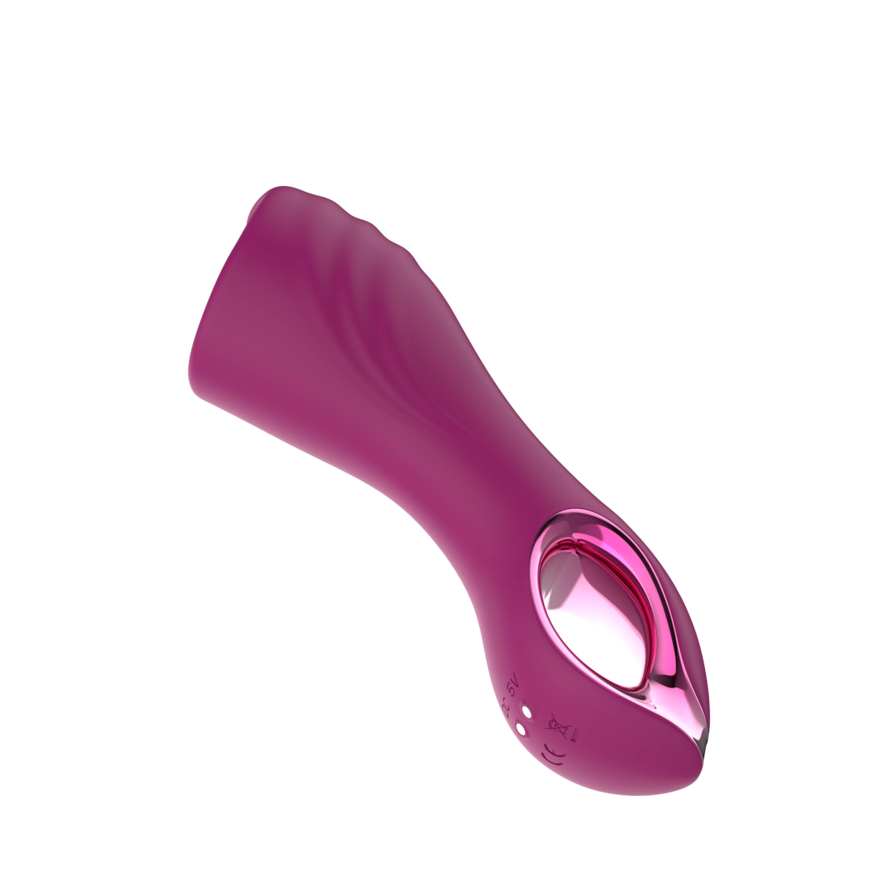 Rechargeable Textured Stroker Massager — 10-Speed, Magnetic Charging view 5