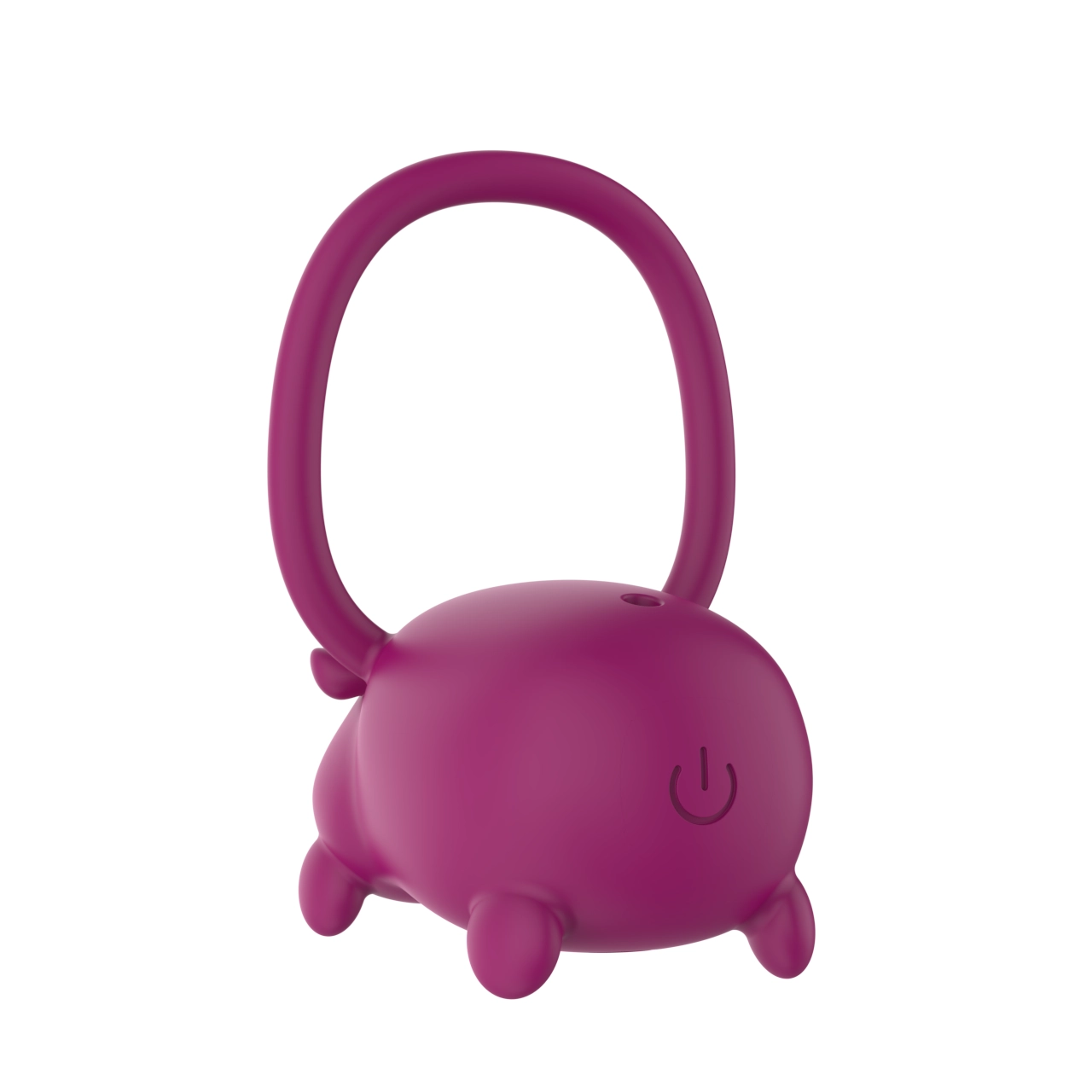 Hamster Vibrating Cock Ring — 10 Vibration Modes Rechargeable Silicone view 4