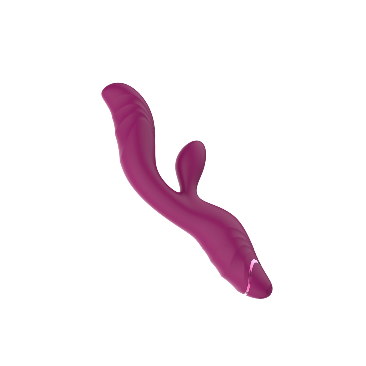 Dual Motor Rabbit Vibrator with Spiral G-Spot Shaft — 10 Modes Slimline Design view 4