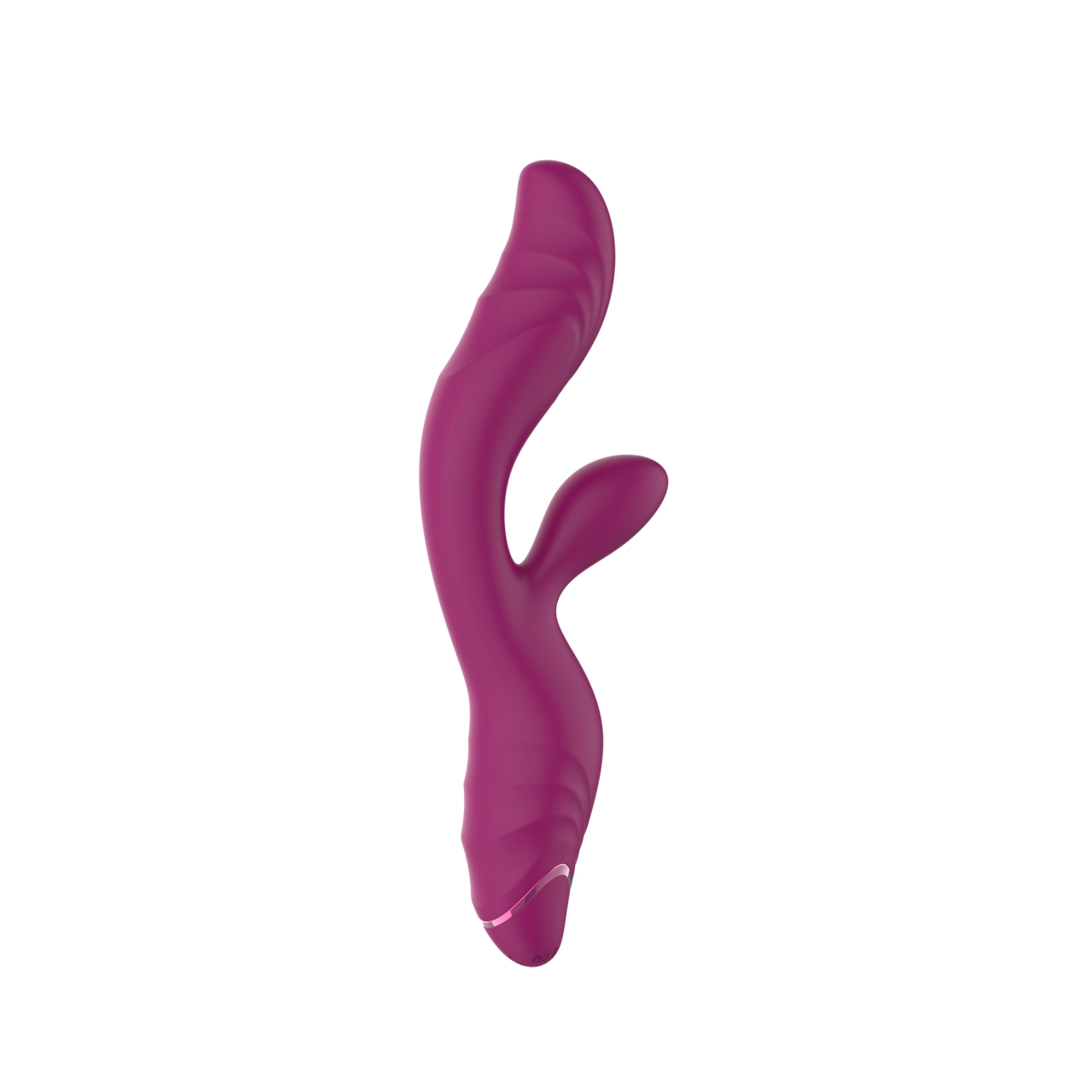 Dual Motor Rabbit Vibrator with Spiral G-Spot Shaft — 10 Modes Slimline Design view 5