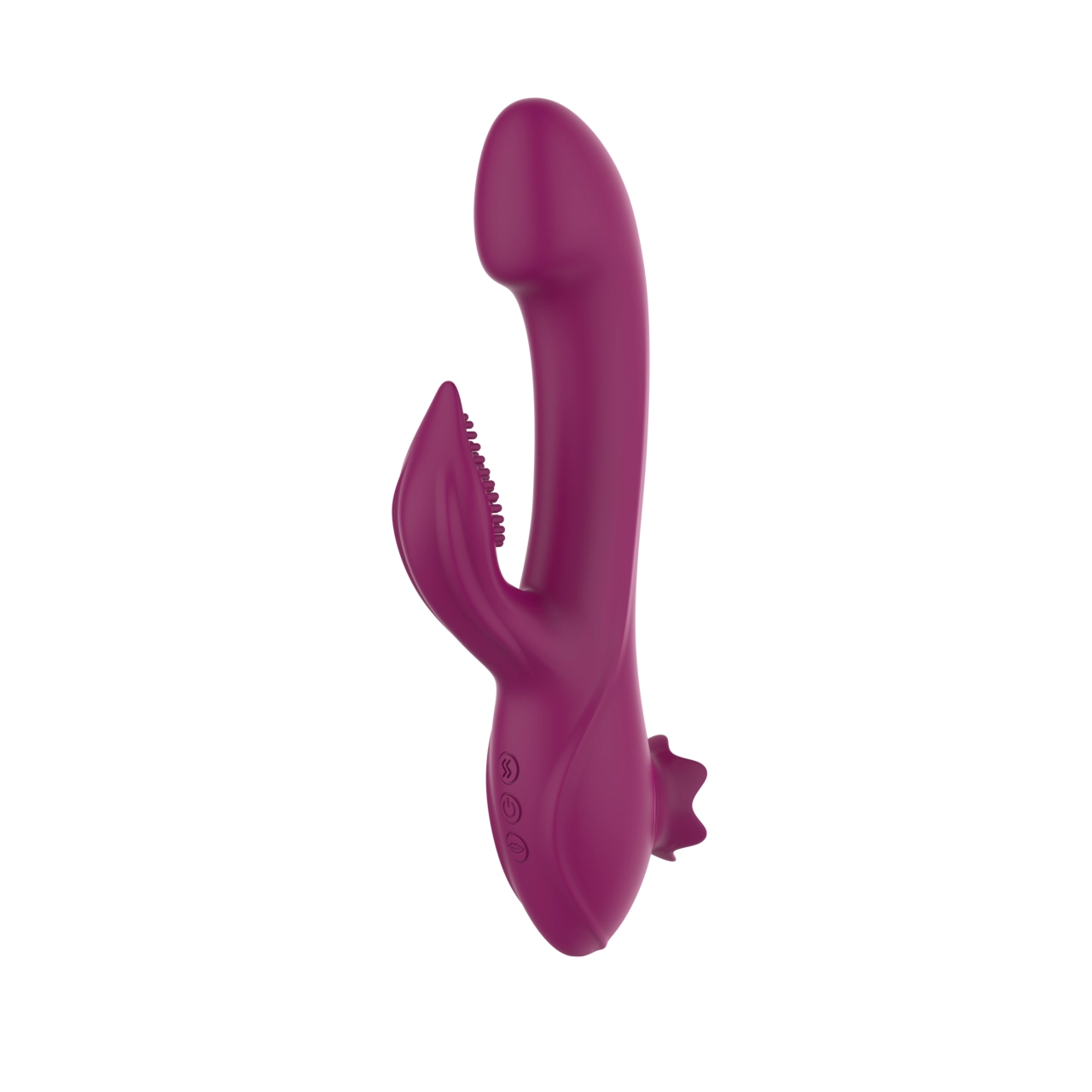 Triple Function Rabbit Vibrator with Suction — Dual Motor 10 Modes + 5-Mode Air Pump