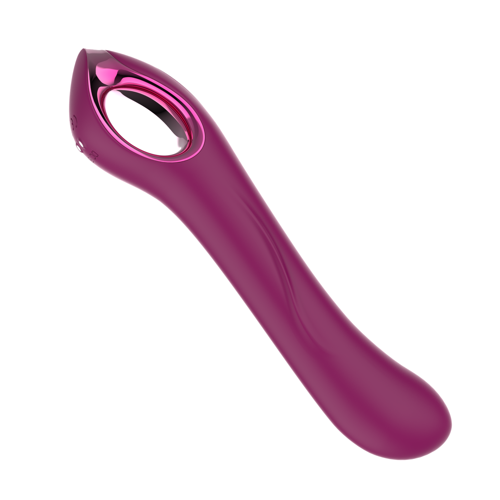 G-Spot Vibrator with Chrome Ring Base A0149 view 5