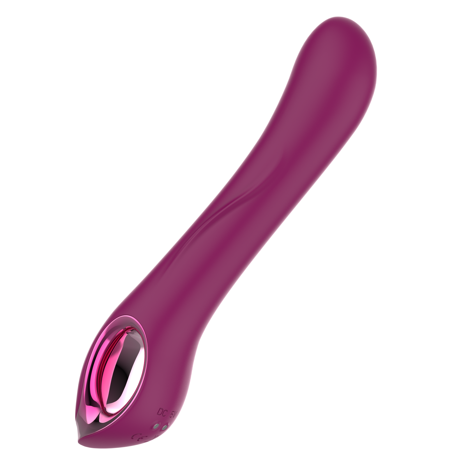G-Spot Vibrator with Chrome Ring Base A0149 view 6