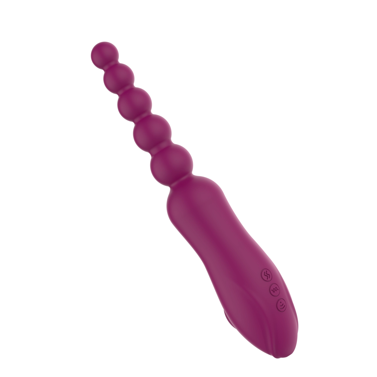 Beaded Vibrator with Suction Stimulator — 10-Mode Motor + Burst Mode + 3-Mode Air Pump view 3