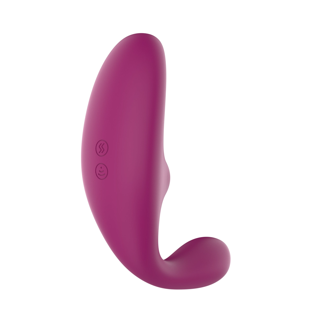 G-Spot Vibrator with Clitoral Suction — Curved C-Shape 10-Mode Motor + 3-Mode Air Pump IPX6 view 5