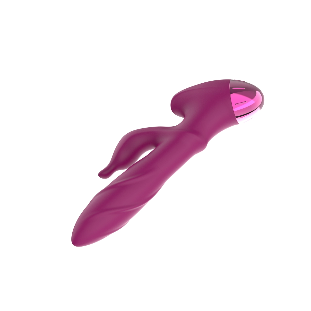 Rotating Rabbit Vibrator with Spiral Shaft — 10 Vibration Modes + 3 Rotation Speeds view 4