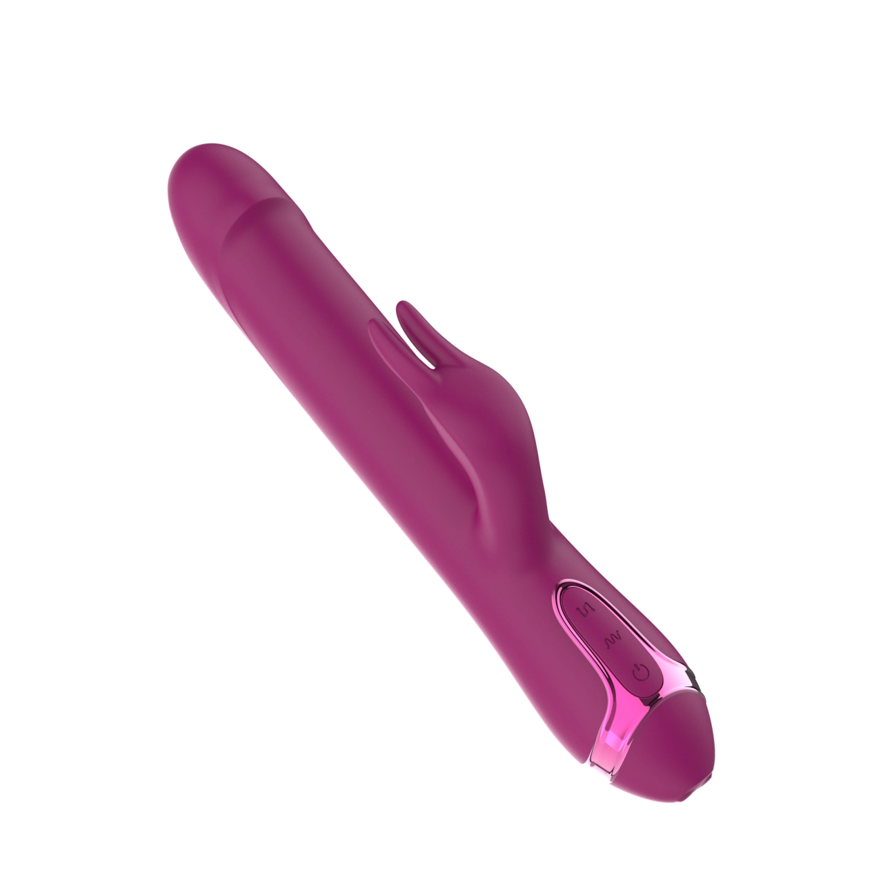Thrusting Bead Rabbit Vibrator — 4 Rolling Steel Balls 3 Speeds + 7 Vibration Modes view 3