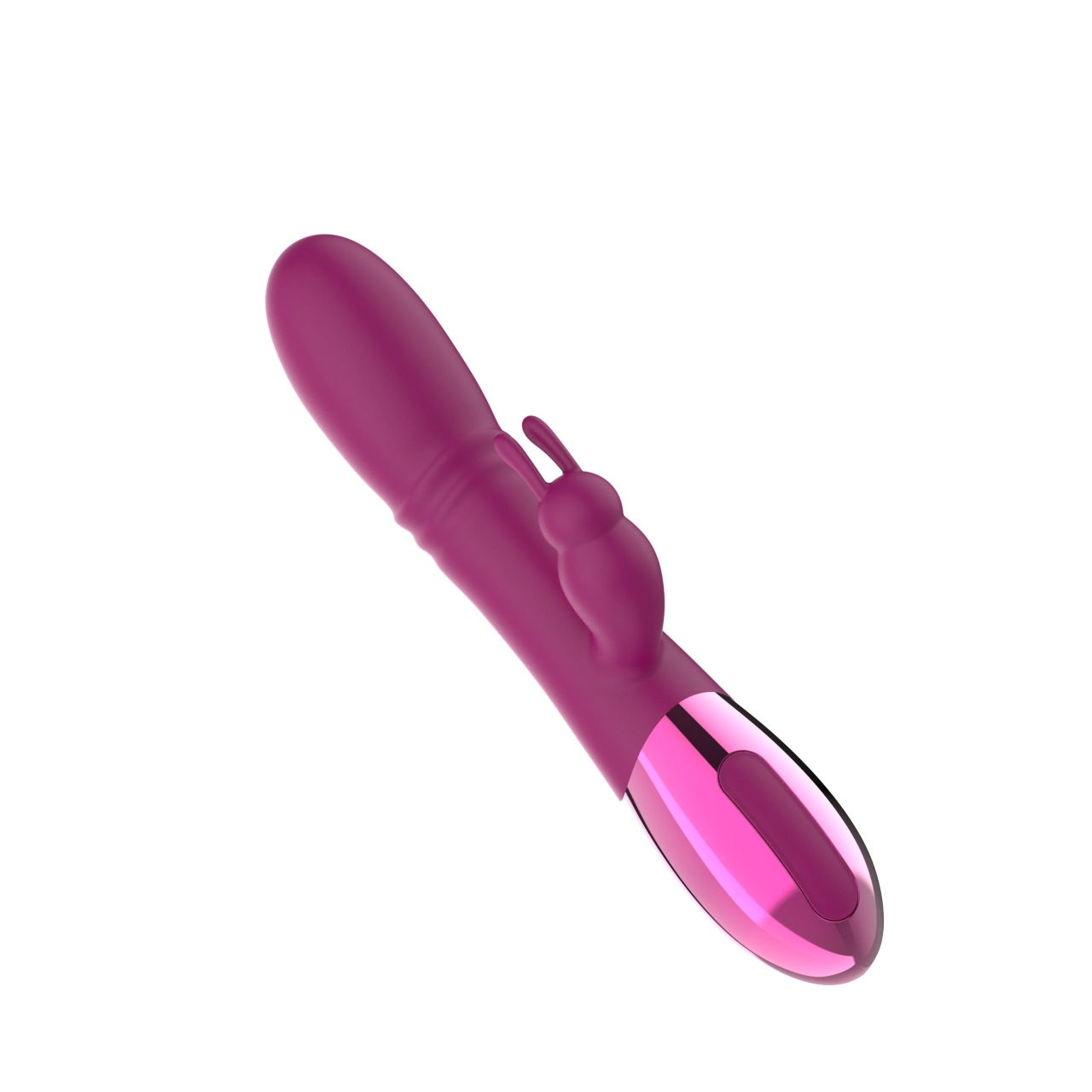 Textured Shaft Rabbit Vibrator — 12-Point Moving Stimulation, 120-Min Runtime view 4