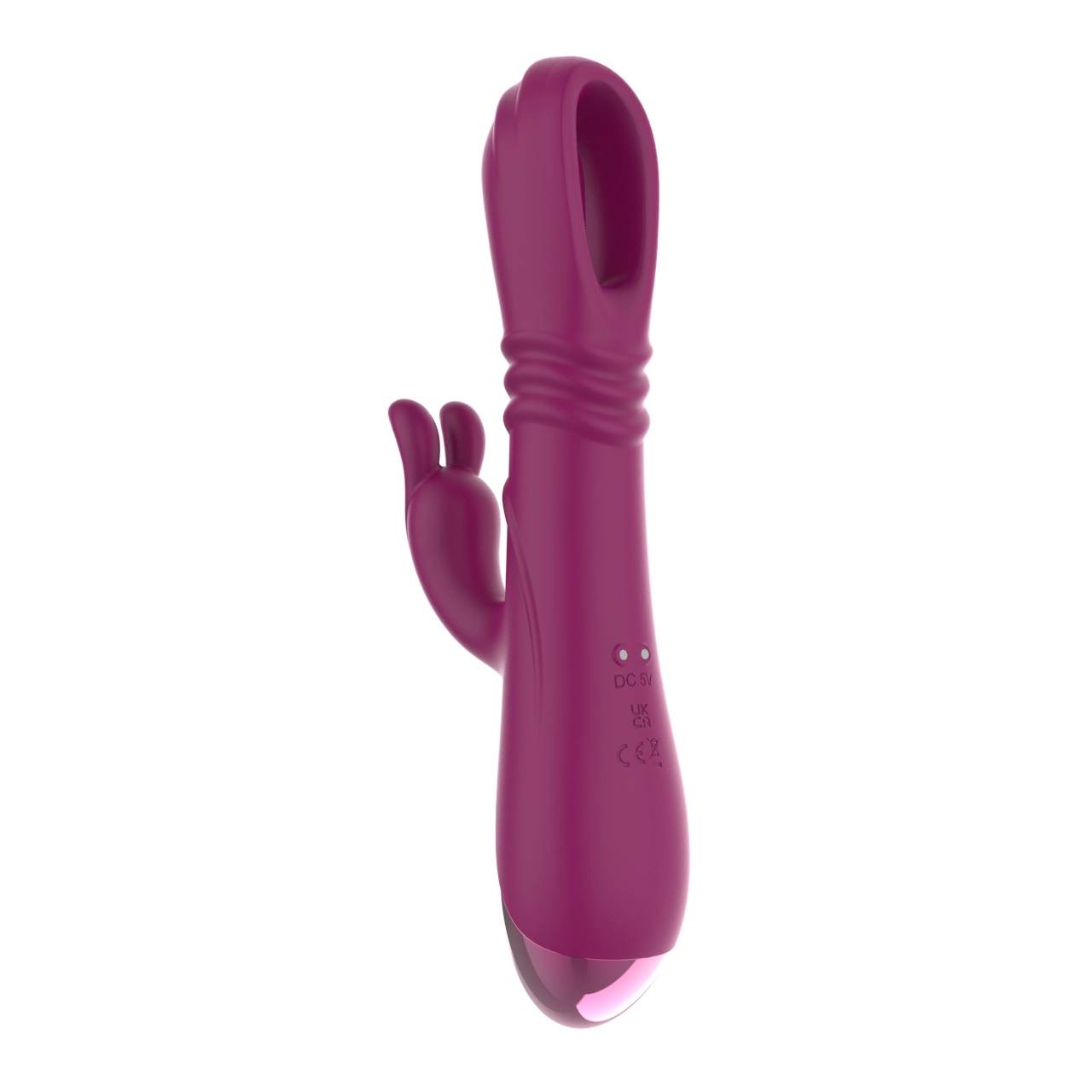 Thrusting Flapping Rabbit Vibrator — Open-Loop Head Thrust, Dual Synchronized Motors, 10-Mode, IPX6 view 3