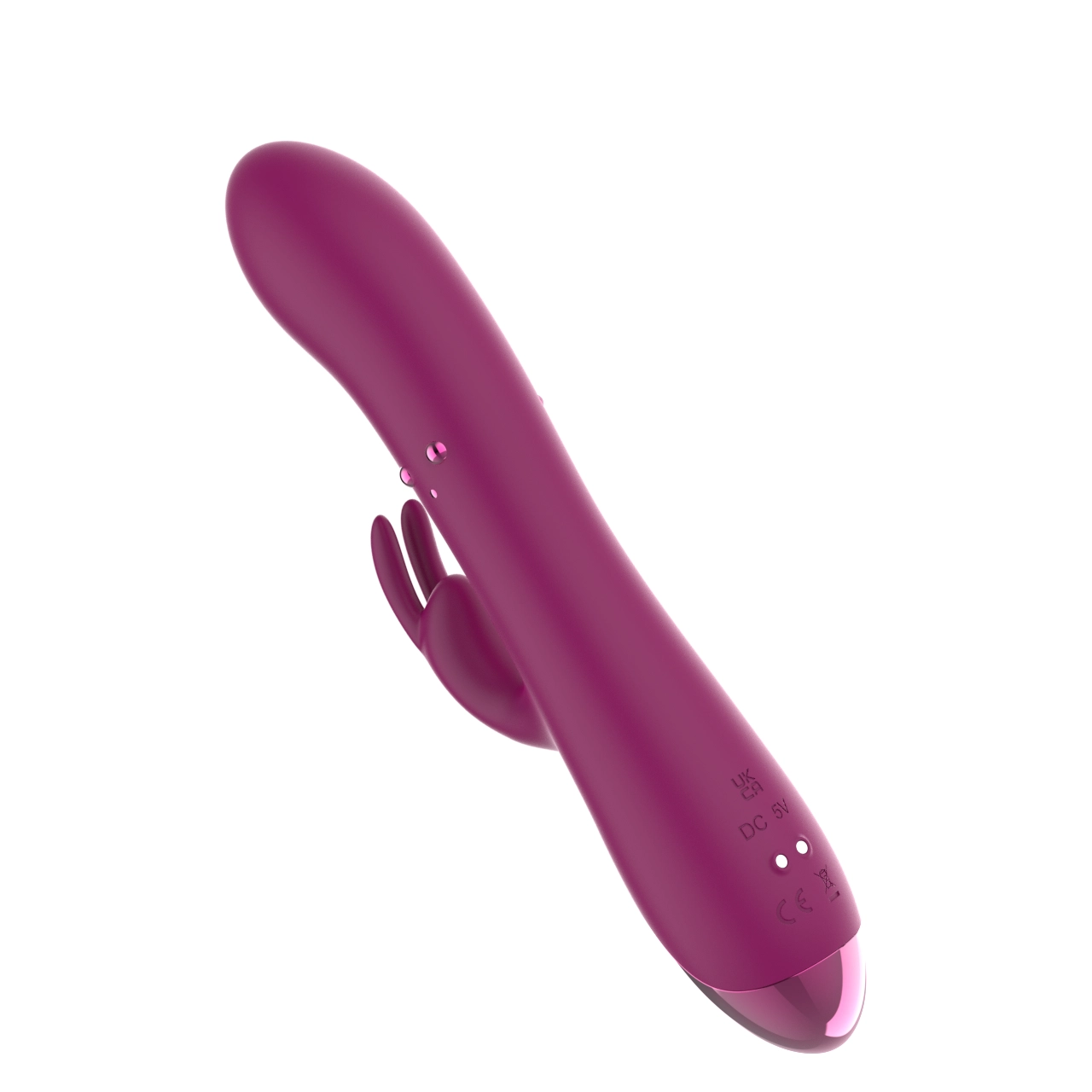 Dual Turbine Rabbit Vibrator — Internal Rotating Shaft, G-Spot & Clitoral Dual Motor, 10-Mode, IPX5 view 2