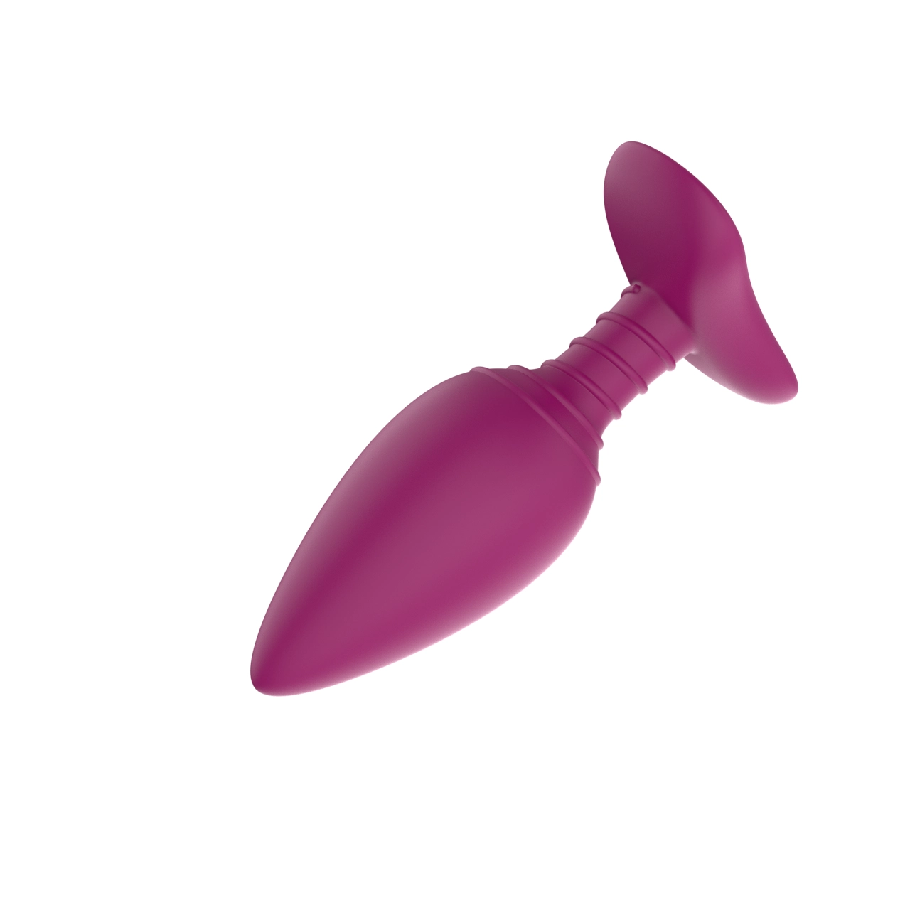 Remote Control Anal Plug — 6-Pattern Vibration, Spiral Neck, Wireless Remote view 3