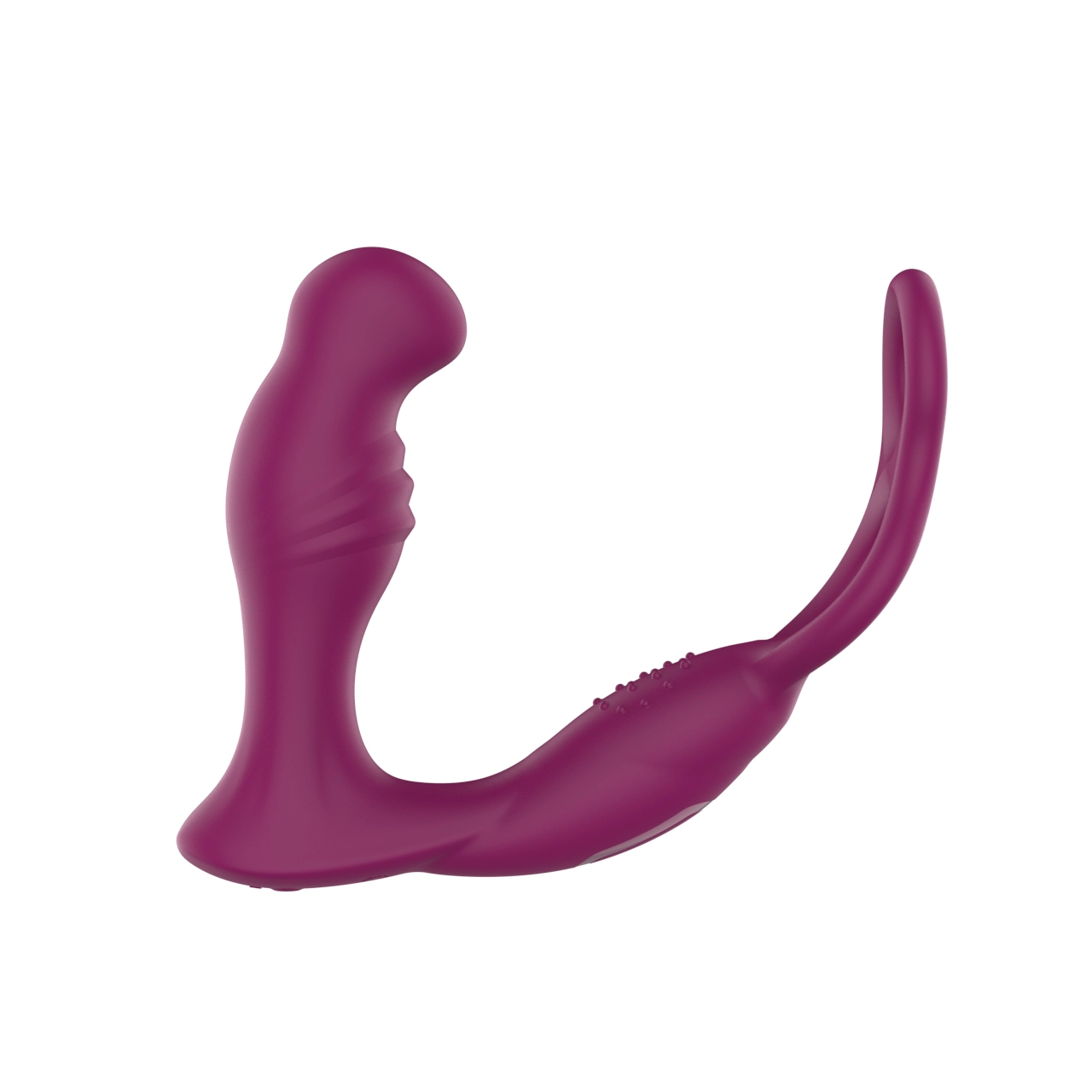 W0018 — VVH-W0018 Dual-Motor Prostate Massager with Cock Ring | Body-Safe Silicone OEM/ODM